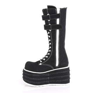 Canvas Festival Boots Black