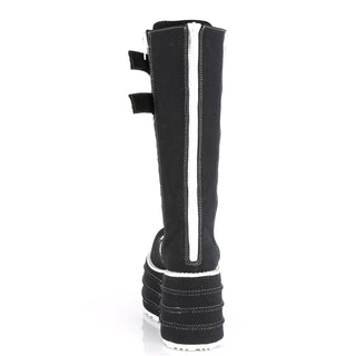 Canvas Festival Boots Black