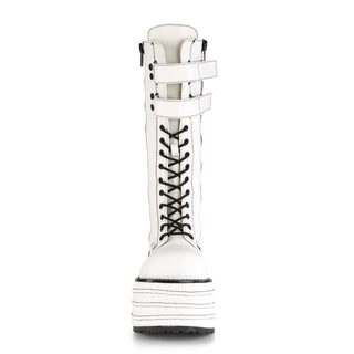 Canvas Festival Boots White