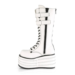 Canvas Festival Boots White