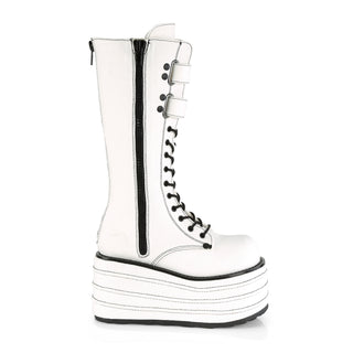 Canvas Festival Boots White