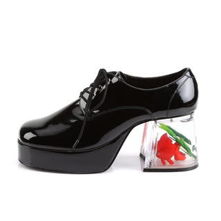 Disco Fever Men's Platform Heels – Black