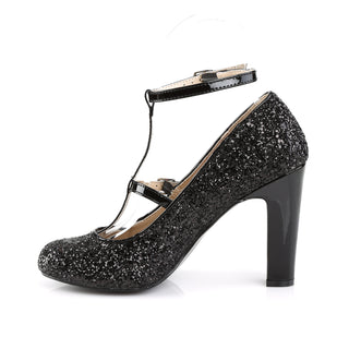 Queen-01 Glitter Large Size Heels