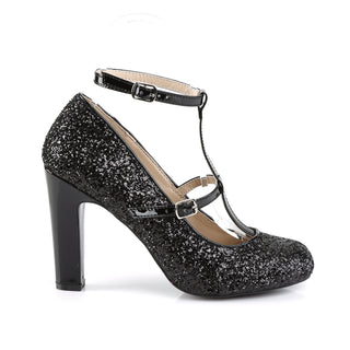 Queen-01 Glitter Large Size Heels