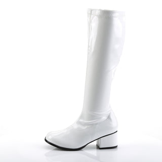 Retro-300 White Boots