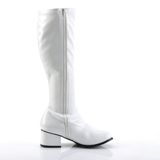 Retro-300 White Boots
