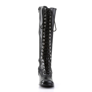 Sexy Police Boots Black PU
