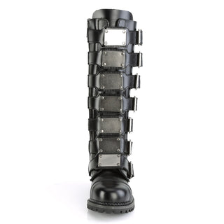 Riot-21MP Punk Leather Knee Boots - Unisex