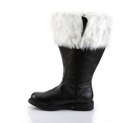 Santa Wide Calf Fur Boots