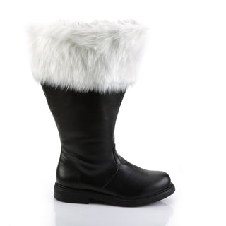 Santa Wide Calf Fur Boots