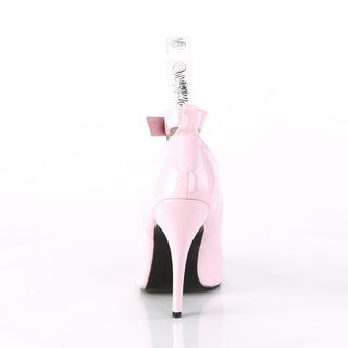 Seduce-431 Baby Pink Ankle Strap Heels