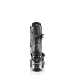 Chromed Heel Sinister Boots