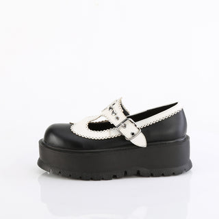 Slacker-23 Cuteness Overload Platform Mary Janes Black