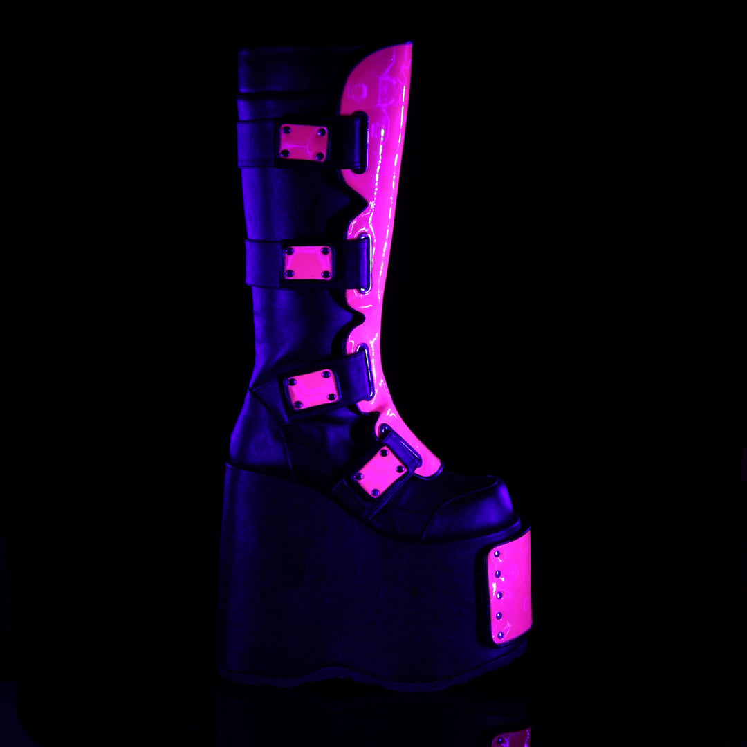 Demonia Slay 310 UV Reactive Slay Boots OtherWorld Shoes