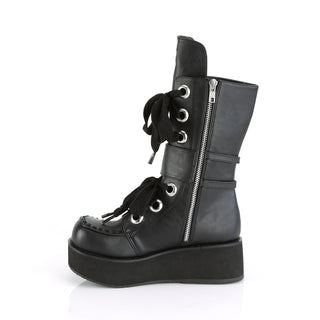 Oversize Eyelets Platform Boots