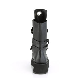 Oversize Eyelets Platform Boots