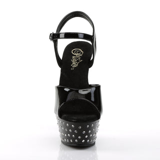 Stardust-609 Rhinestone Platform Sandals