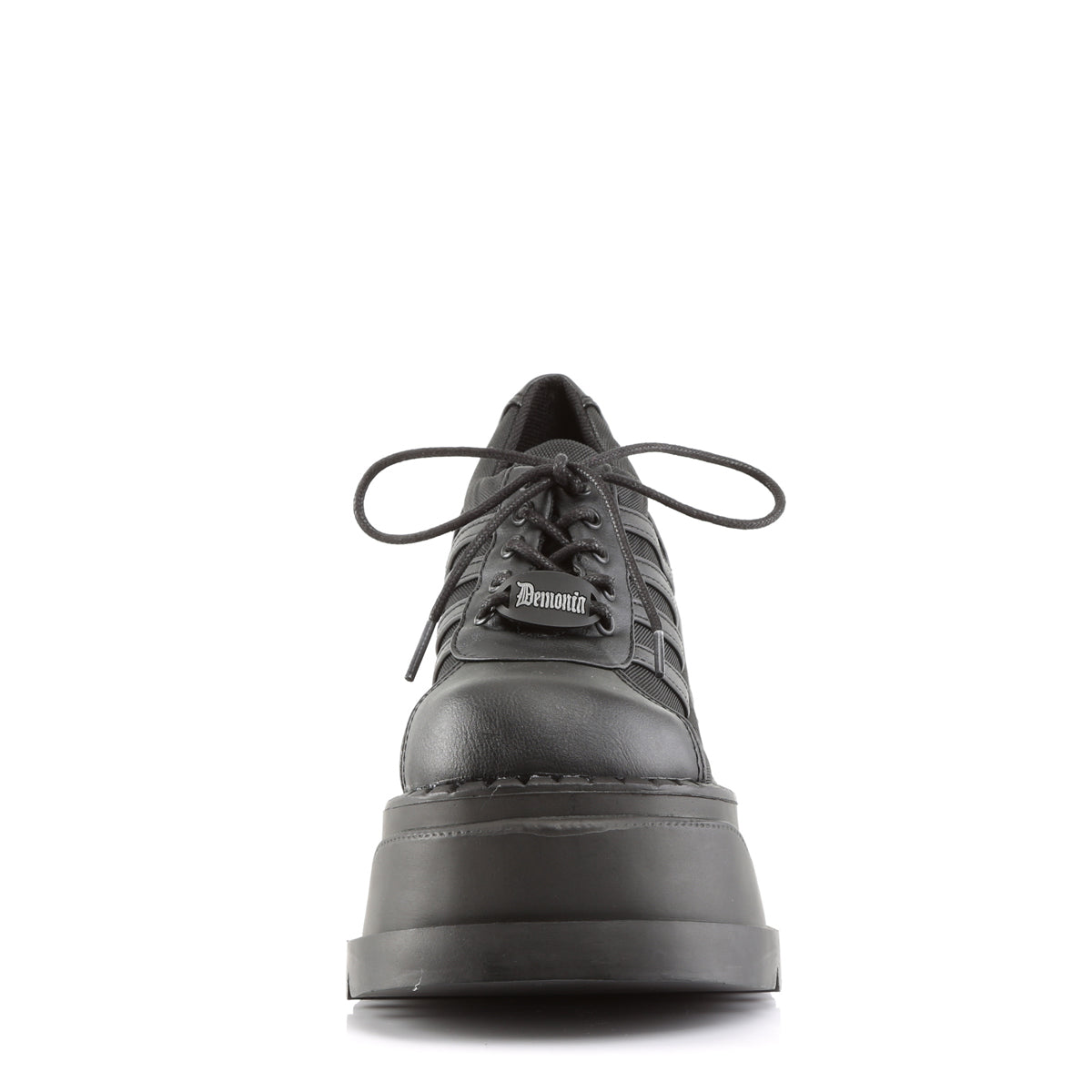 Wedge Platform Sneakers Black