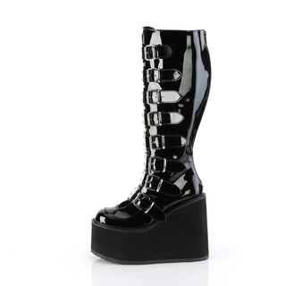 Swing-815WC Black PA Wide Calf Festival Boots