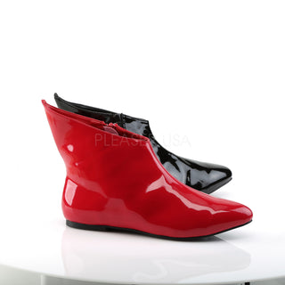 Chaos Queen Red & Black Booties