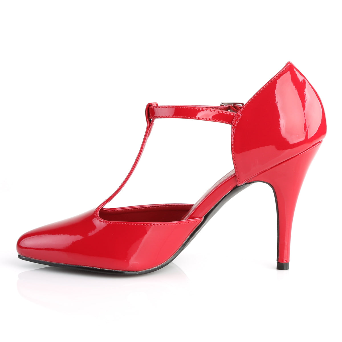 T-Strap D'Orsay Red Heels