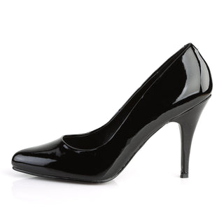.Vanity-420 Black Patent Pointed Toe Heels