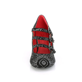 Vivika-38 Gothic Mary Jane Shoes Nubuck