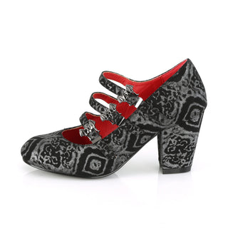 Vivika-38 Gothic Mary Jane Shoes Nubuck