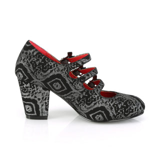 Vivika-38 Gothic Mary Jane Shoes Nubuck