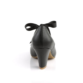 Wiggle-32 Black Matte Mary Jane Pumps