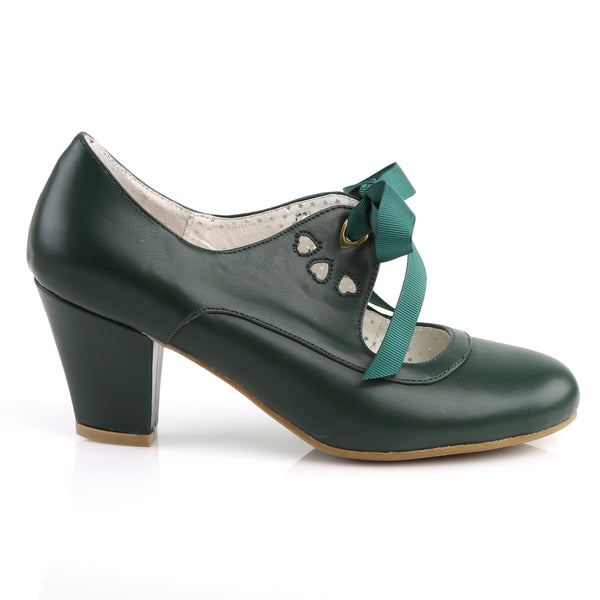 Dark green clearance mary jane shoes