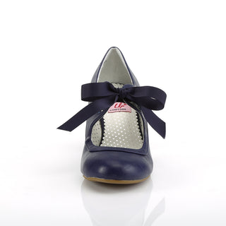 Wiggle-32 Navy Blue Mary Jane Pumps