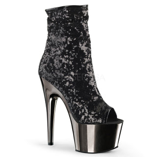 peep toe platform boots