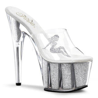Pleaser adore-701-4 silver