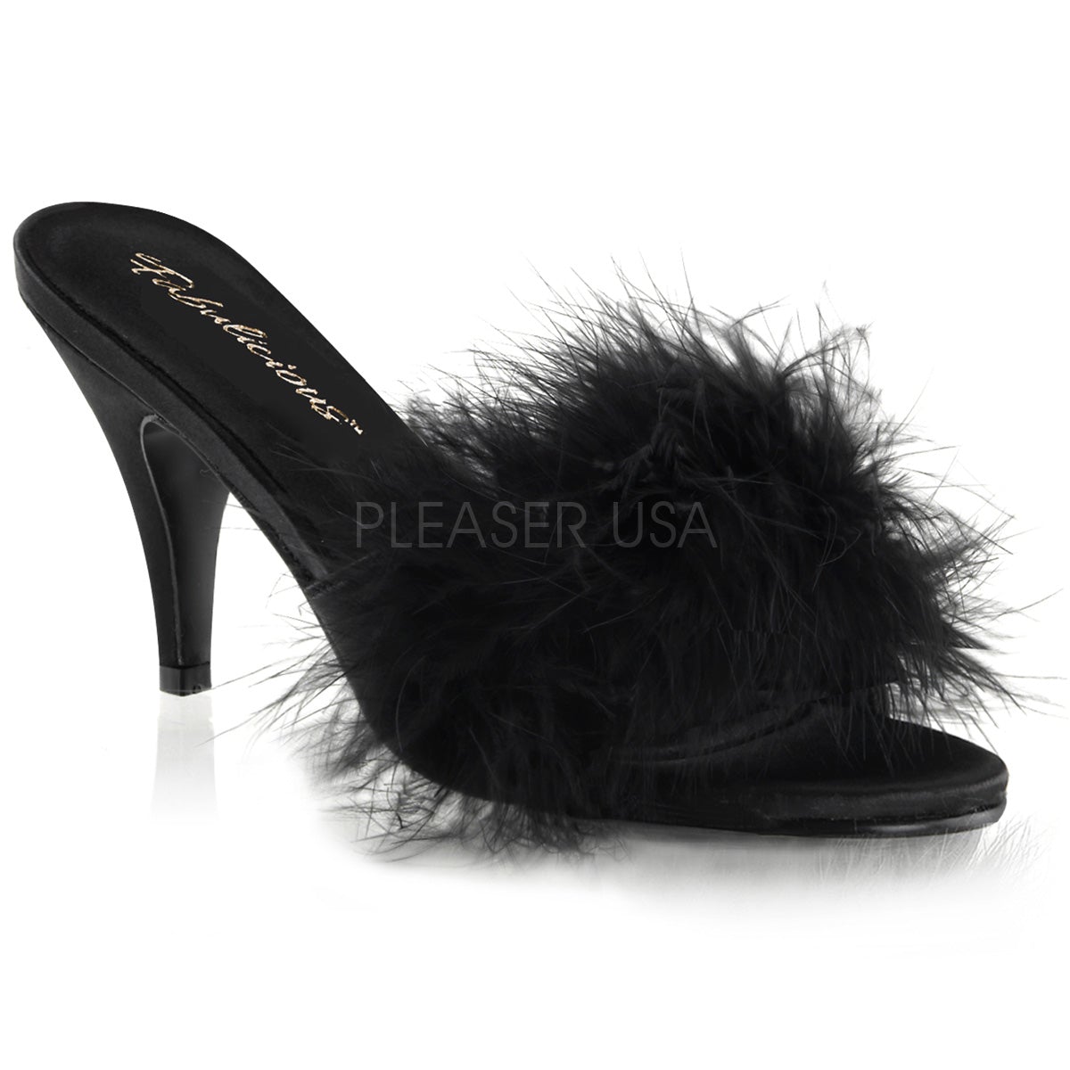 Marabou Slipper