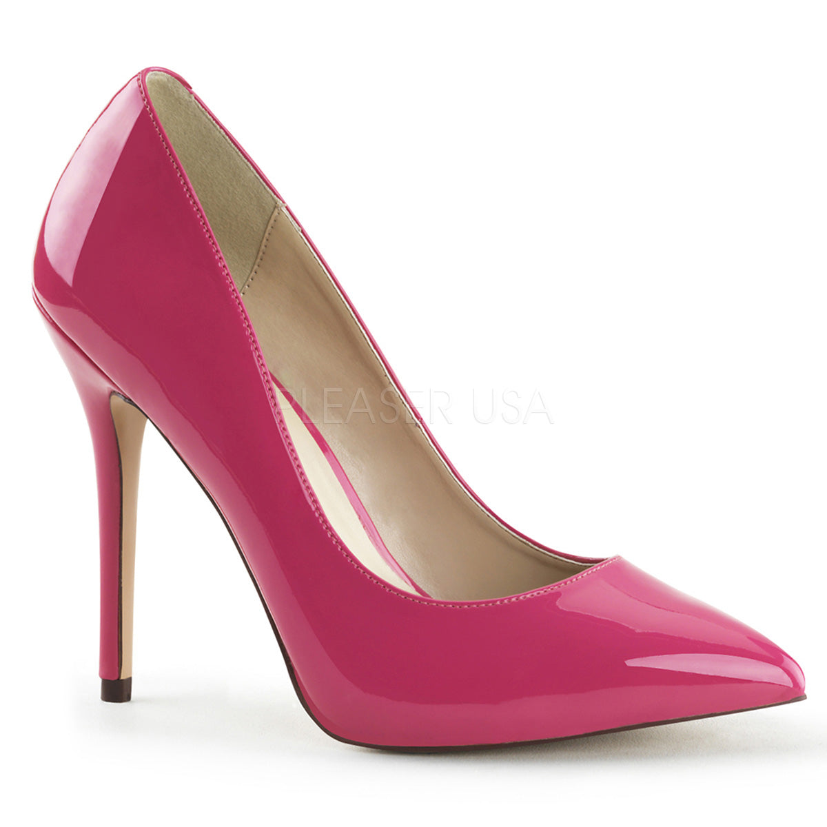 5 Inches Pink Classic Stilettos