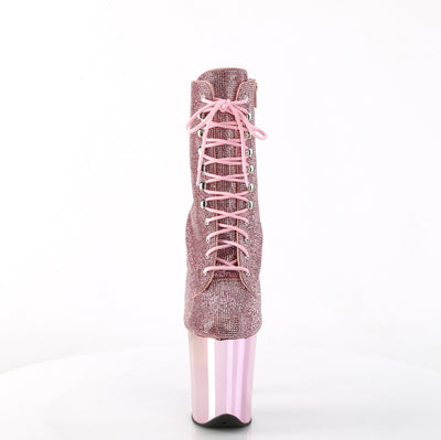 baby pink pole dancer boots - Flamningo-1020chrs