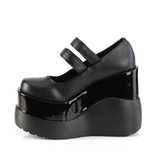 black matte demonia void-37 platforms