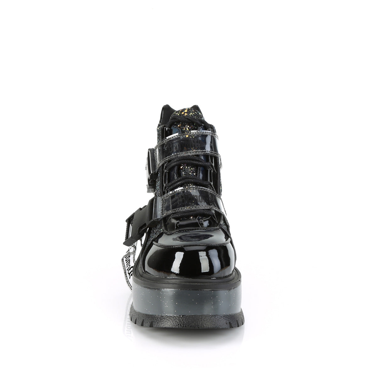 Black Platform Boots Demonia Slacker-50