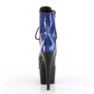 Blue Sexy Platform Boots - Pleaser Adore-1020shg