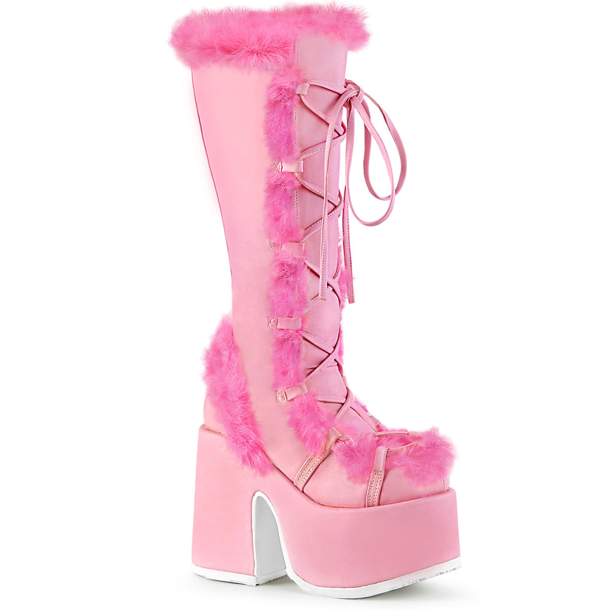 Winter is Coming Baby Pink Fury Boots