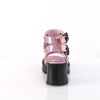Chunky Pink Sandals - Demonia Bratty-07