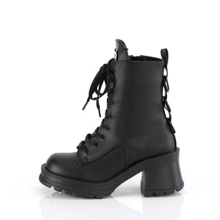 outer side view of combat boots demonia bratty-50