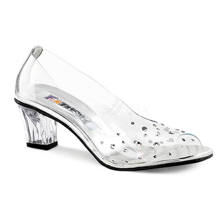 Rhinestone Peep Toe Princess Shoes
