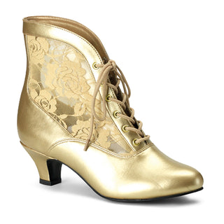Little Gold Victorian Boots