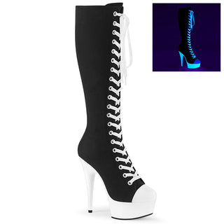 Chaos Queen Knee High Sneaker Boots