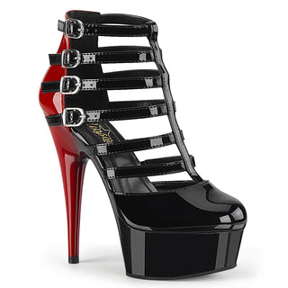 Caged My Feet Platform Bootie