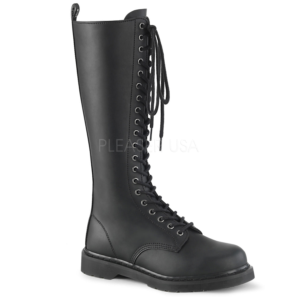 Demonia bolt-400 knee-high combat boots