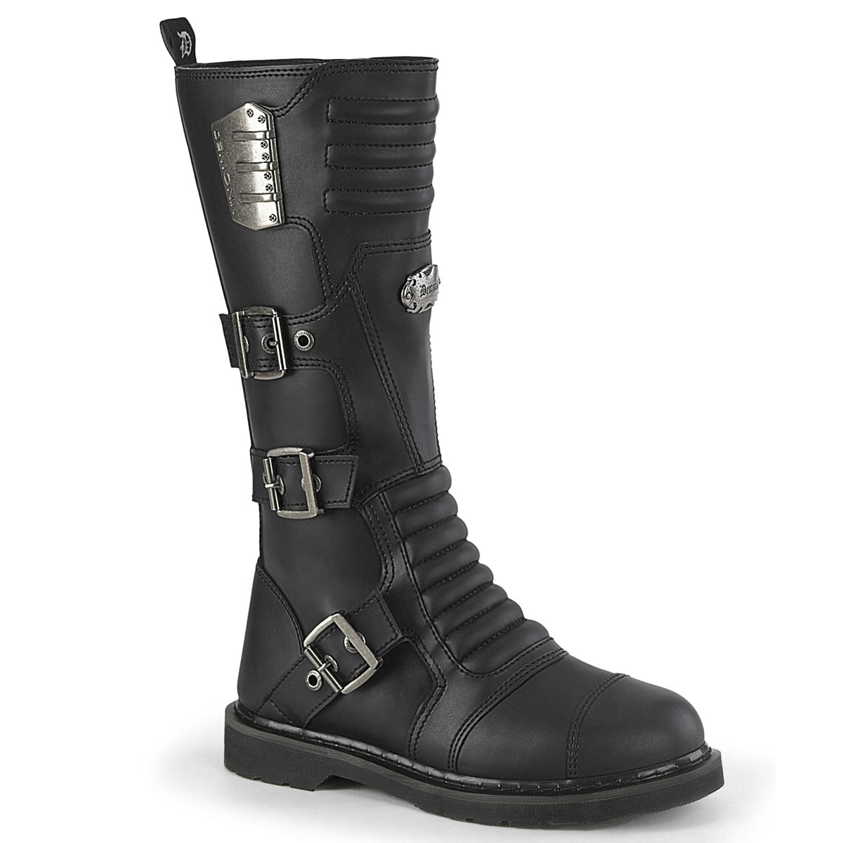 Demonia Bolt-405 Knee High Combat Boots (UNISEX) | OtherWorld Shoes