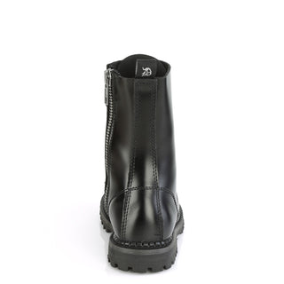 Back view of Demonia Riot-10 Real Leather boots.